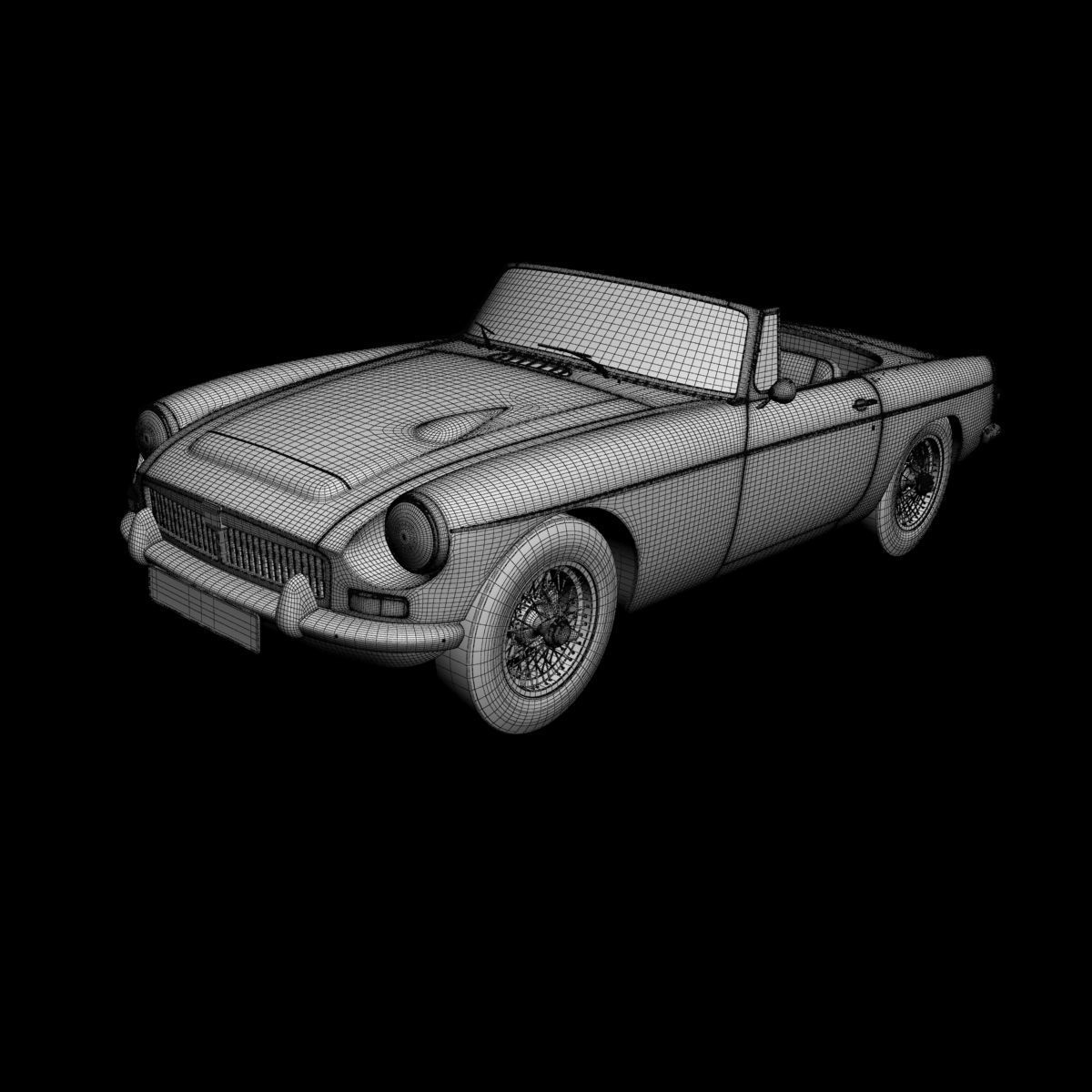 MG MGC  3D model_14