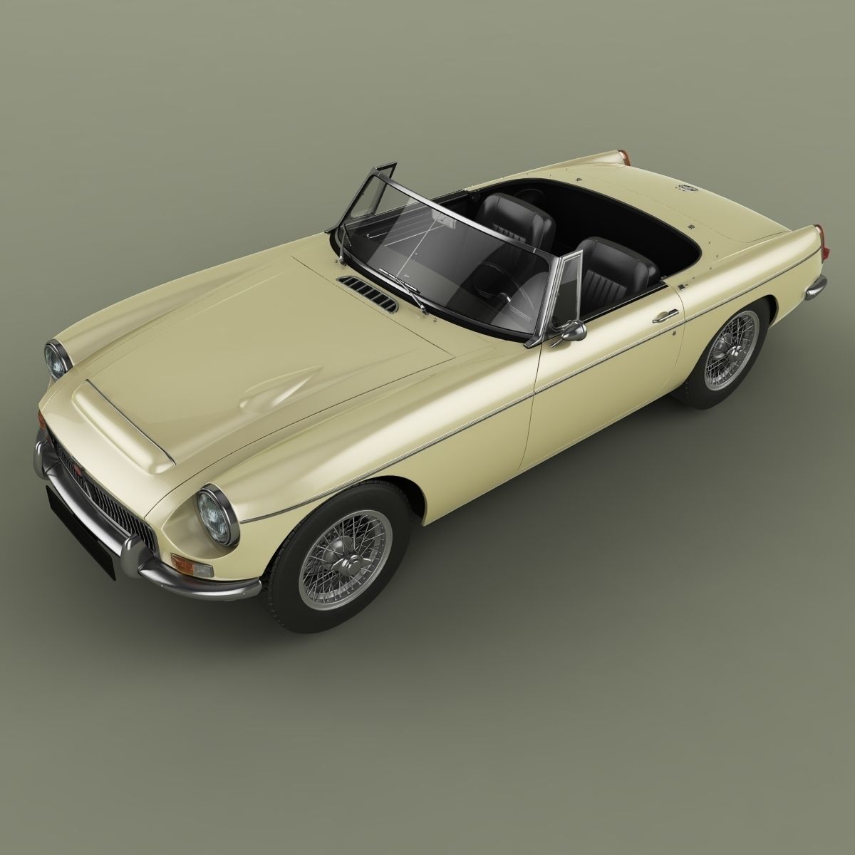 MG MGC  3D model_5