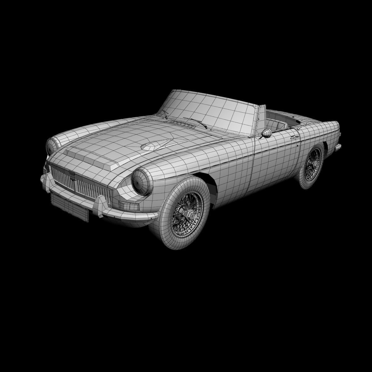 MG MGC  3D model_13