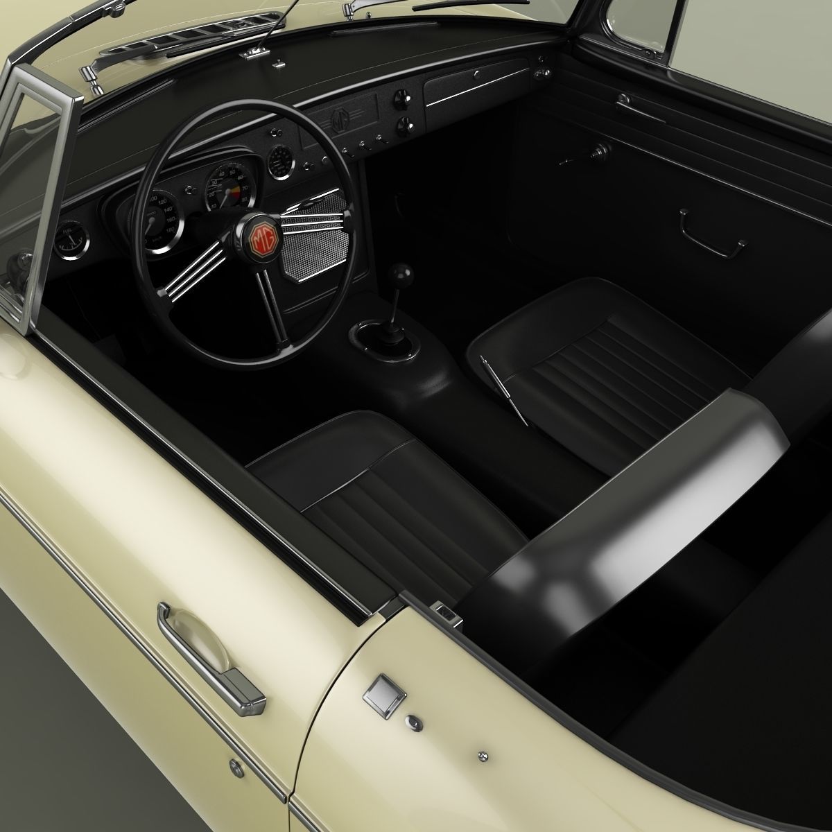 MG MGC  3D model_8