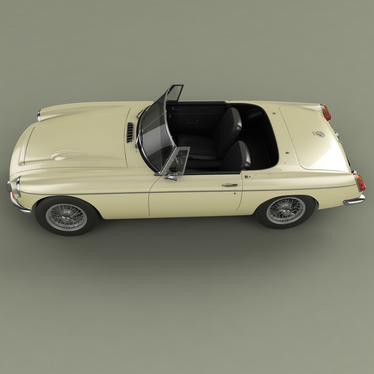 MG MGC  3D model_6