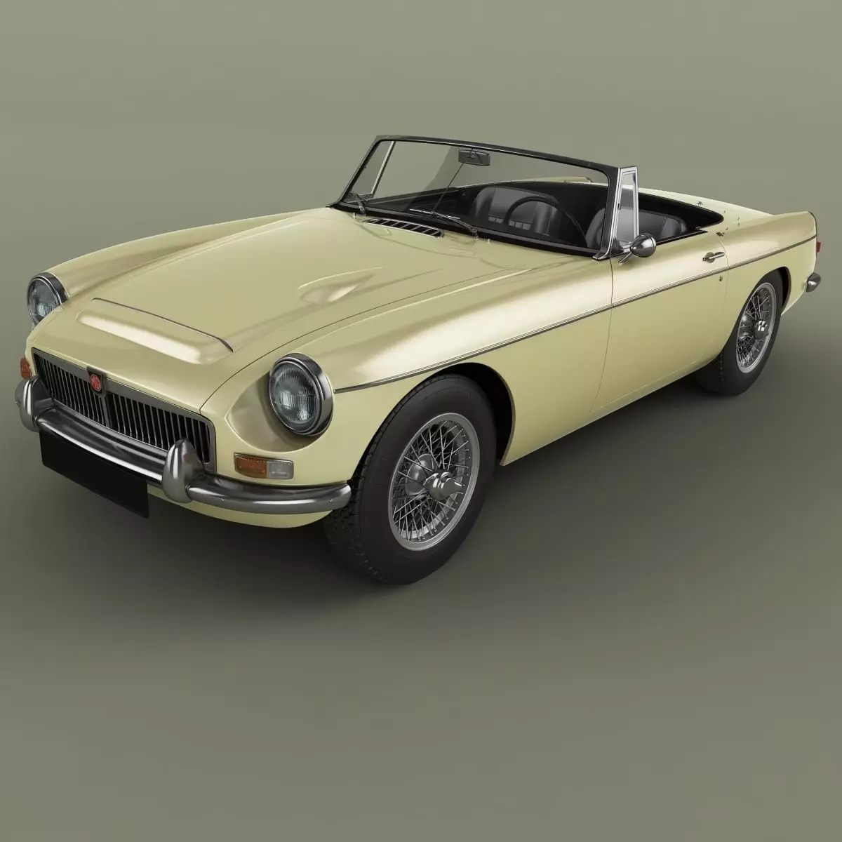 MG MGC  3D model_0