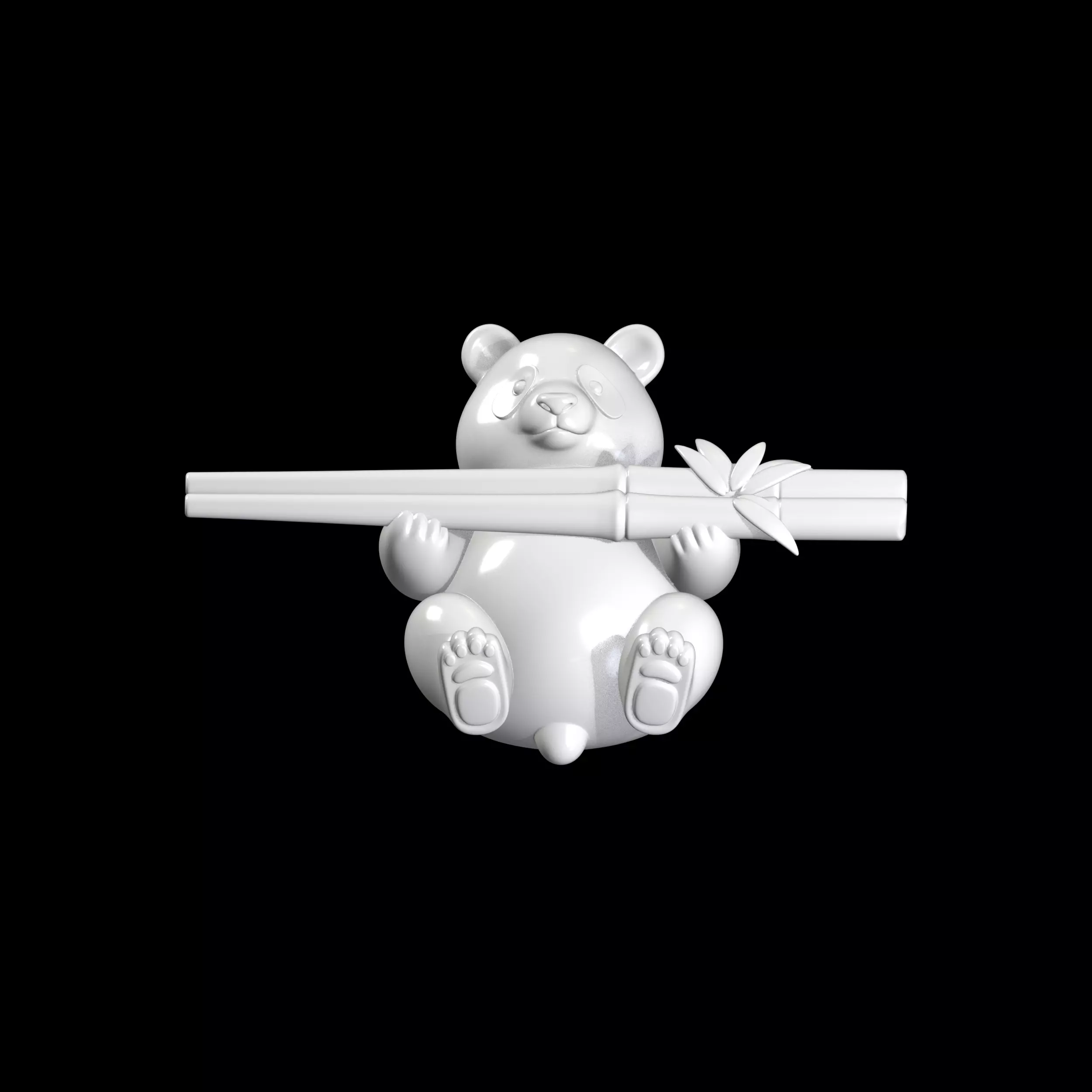 Panda 3D Print Model 3D print model