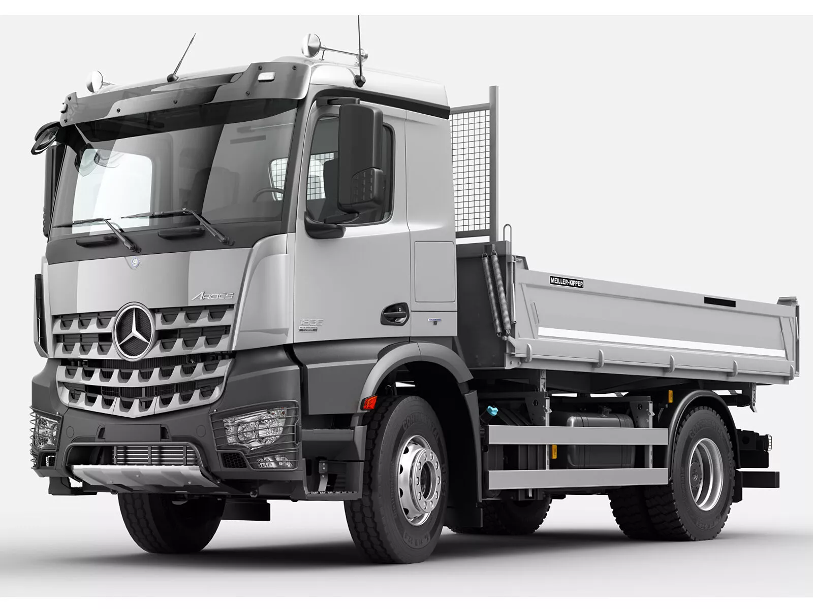 Mercedes Arocs 4X2 Dump Truck 3D model