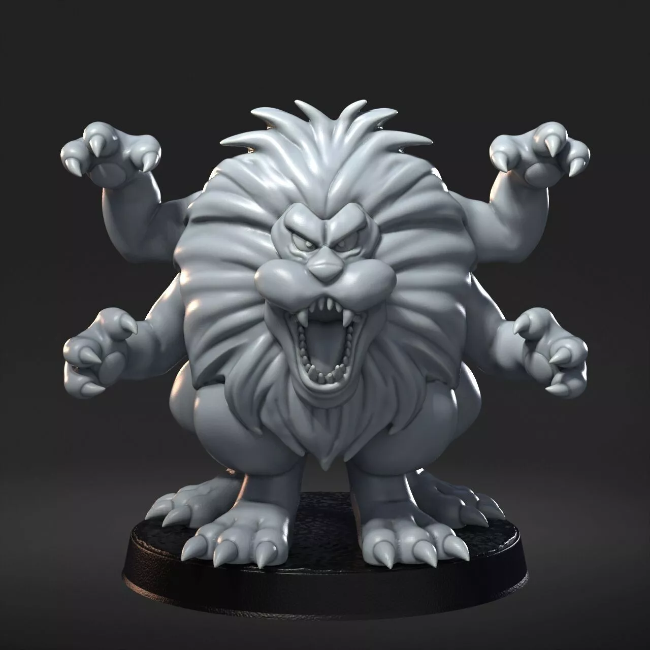 Kingleo 3D Print STL Miniature RPG 3D print model