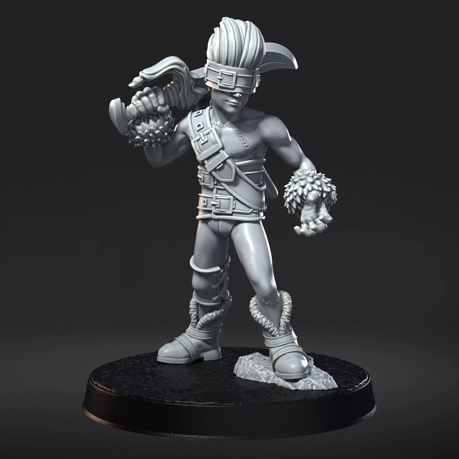 Blank 3D Print STL Miniature RPG 3D print model