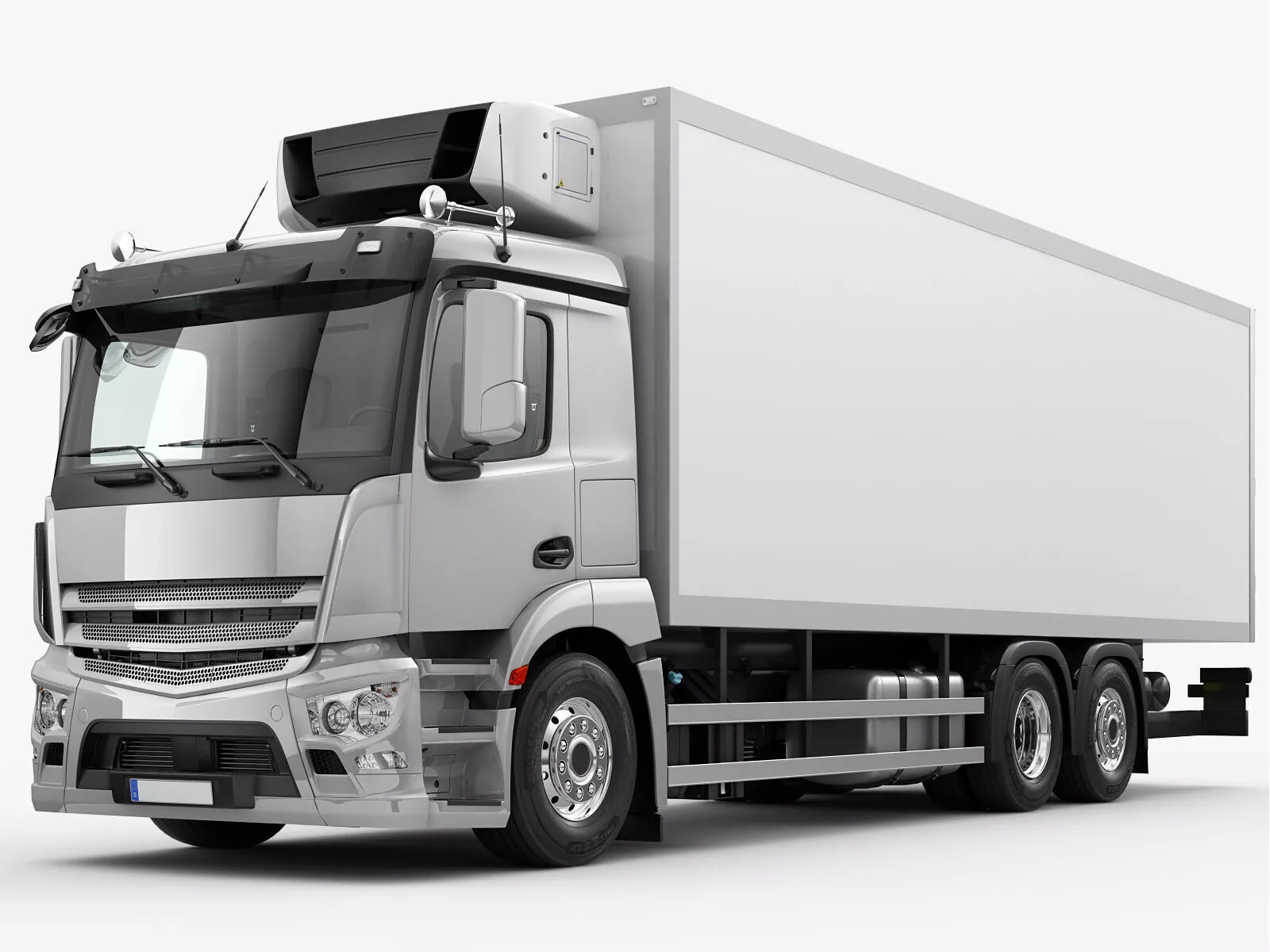 Generic Truck 6X2 van 3D model