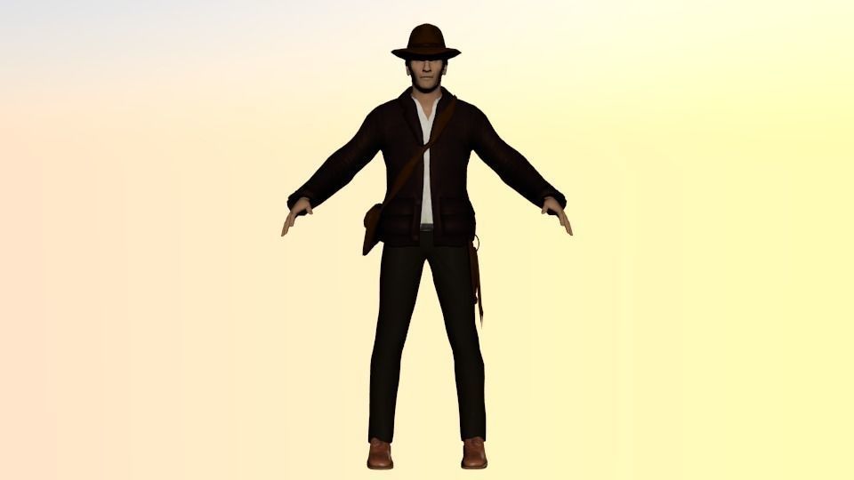 Mega adventure game scenes and 3D objects bundle 1 Low-poly 3D model_60