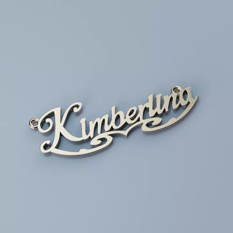 Pendant Name Kimberlina 3D print model