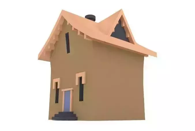 Village House LOW POLY