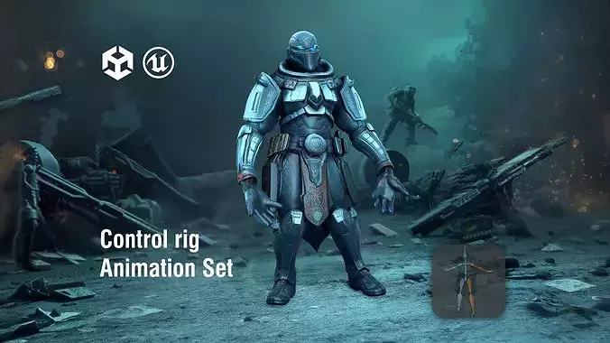 warrior in power armor