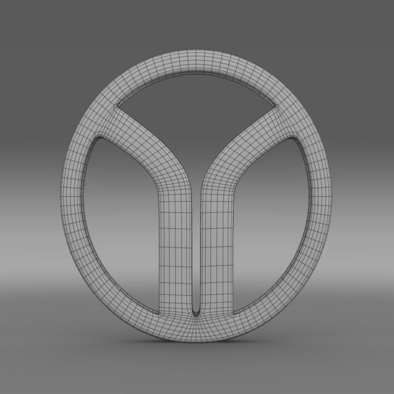 Yugo Logo 3D model_6