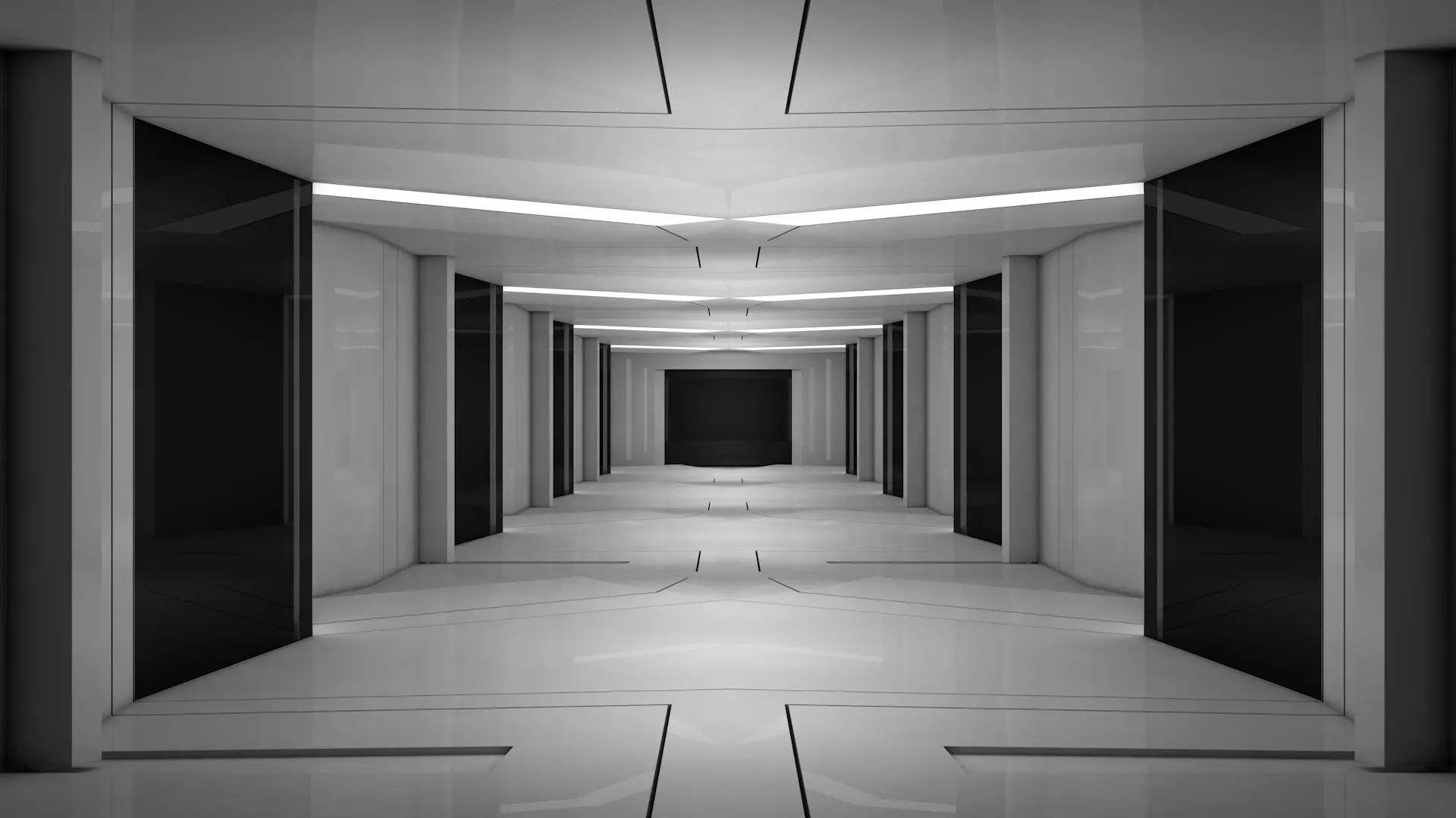 Sci Fi Interior 3D model