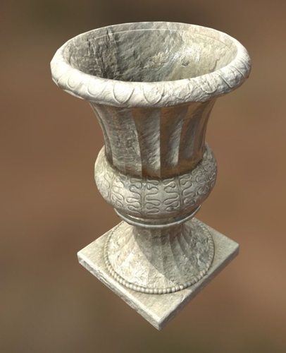 Game Ready Vase stone pot