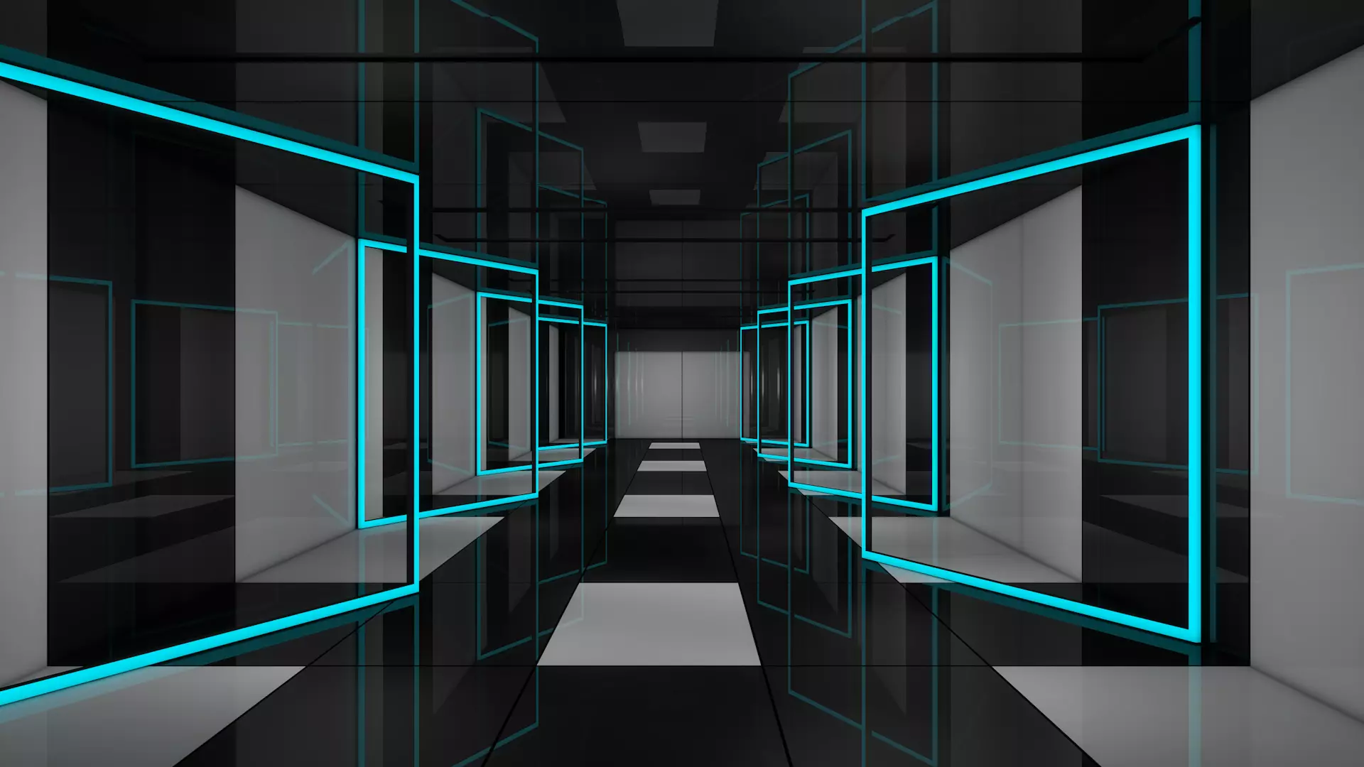 Sci Fi Interior 3D model