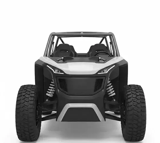 Nikola NZT UTV Low-poly 3D model 5