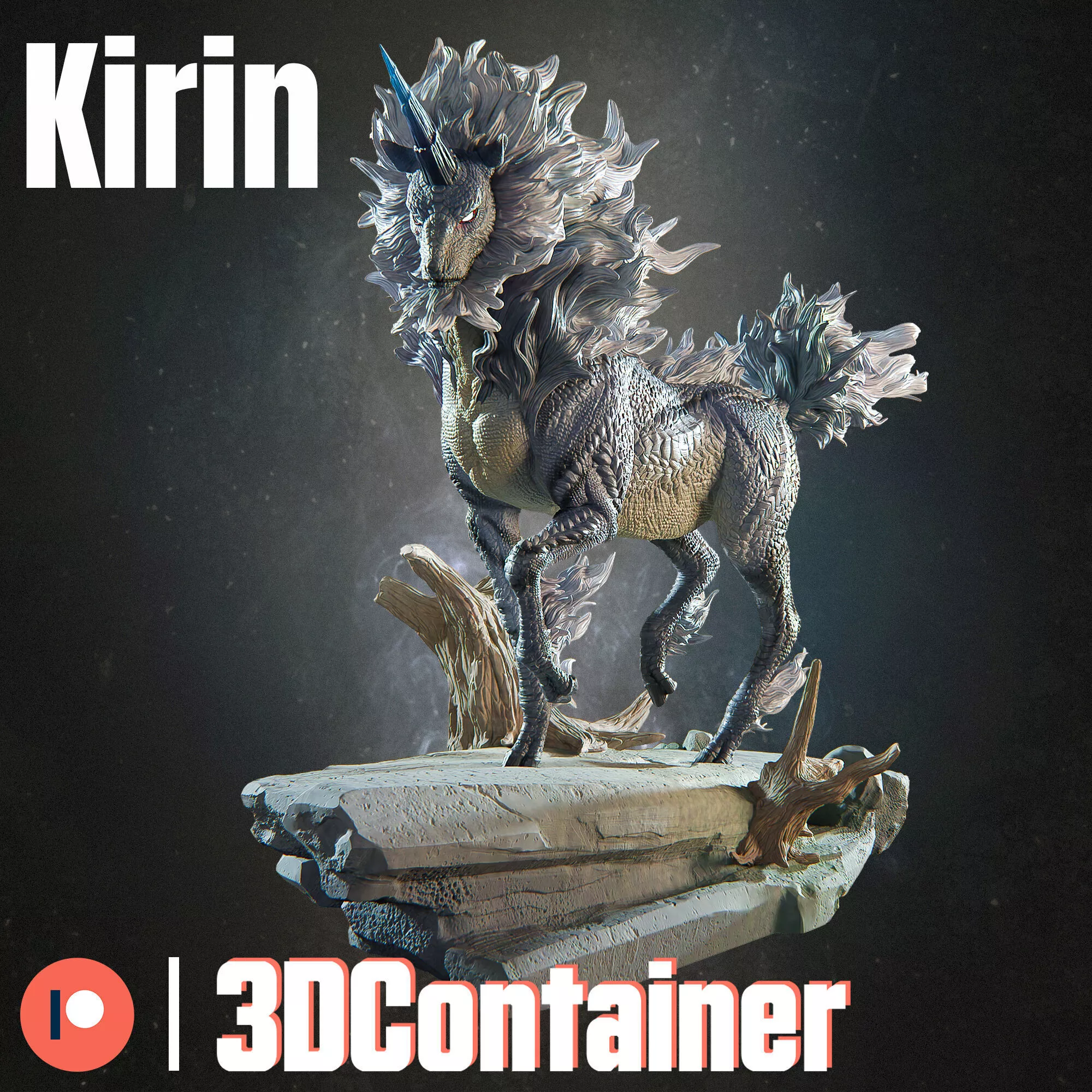 Kirin Fant Art 3D print model
