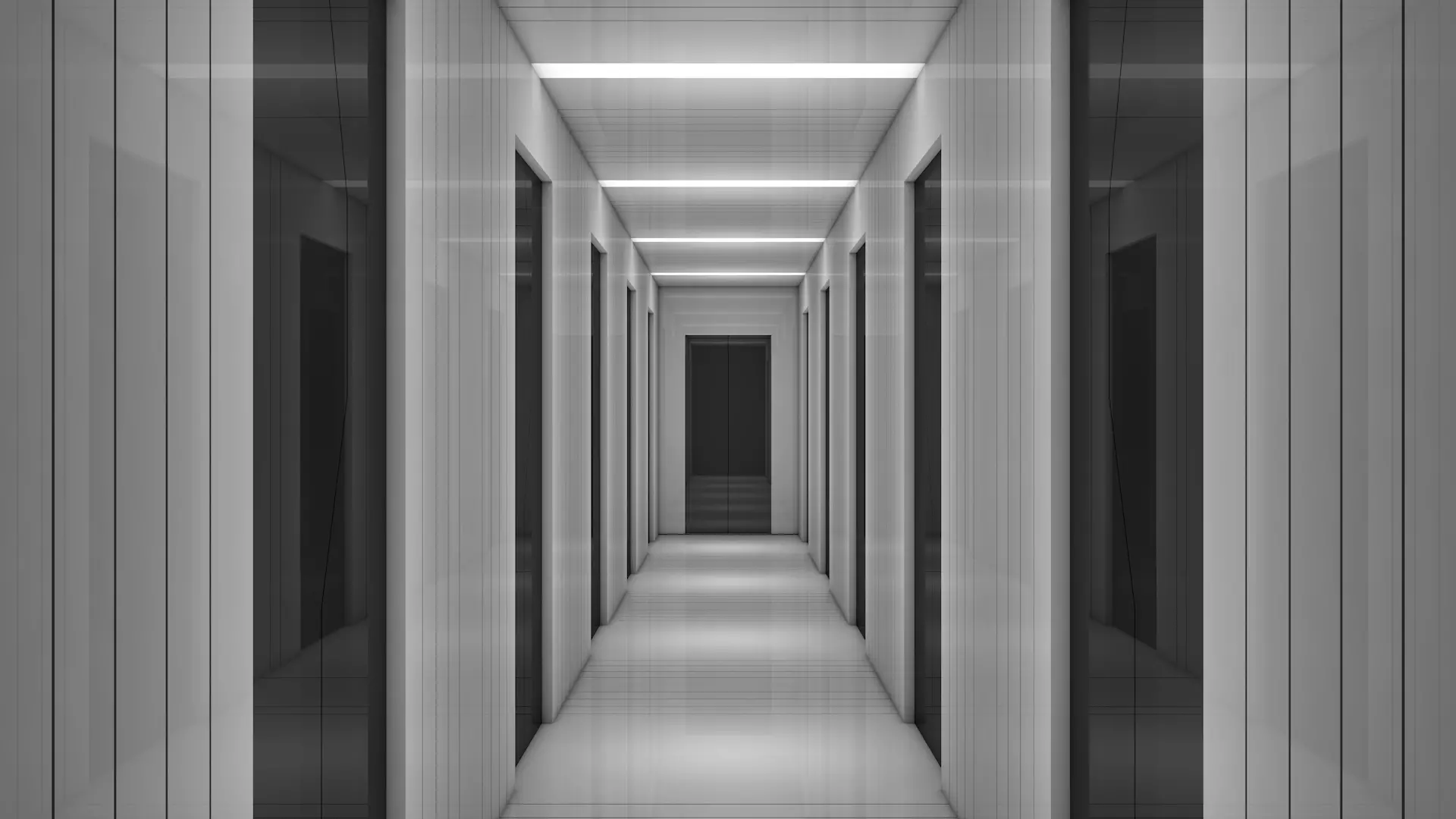 Sci Fi Interior 3D model