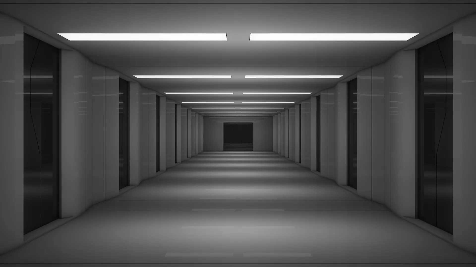 Sci Fi Interior 3D model