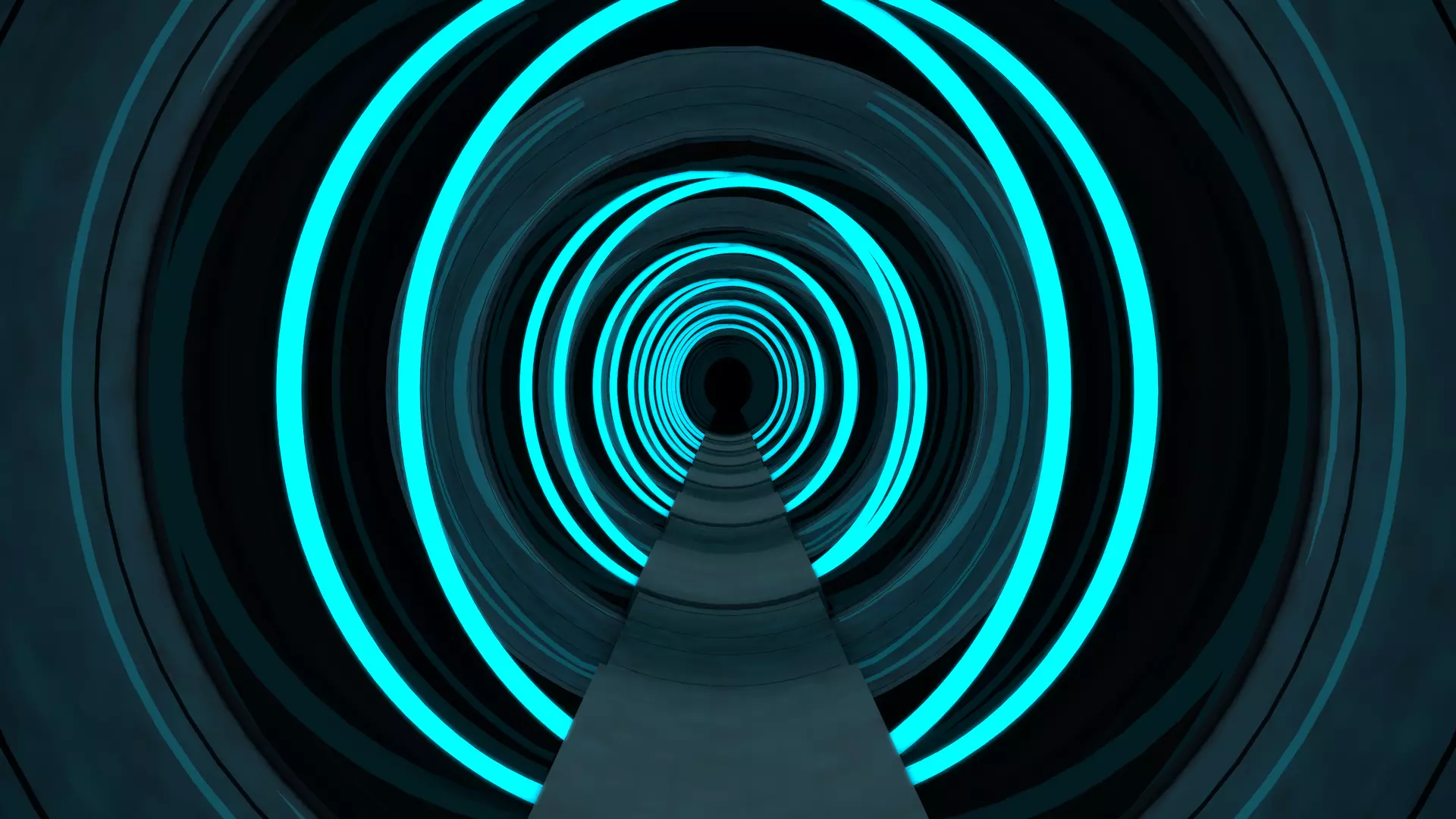 Sci Fi Tunnel 3D model