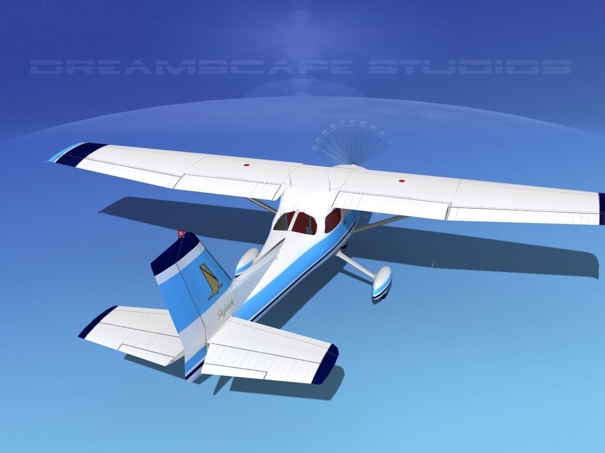 Cessna 172 Skyhawk 1976 V05 3D model_6