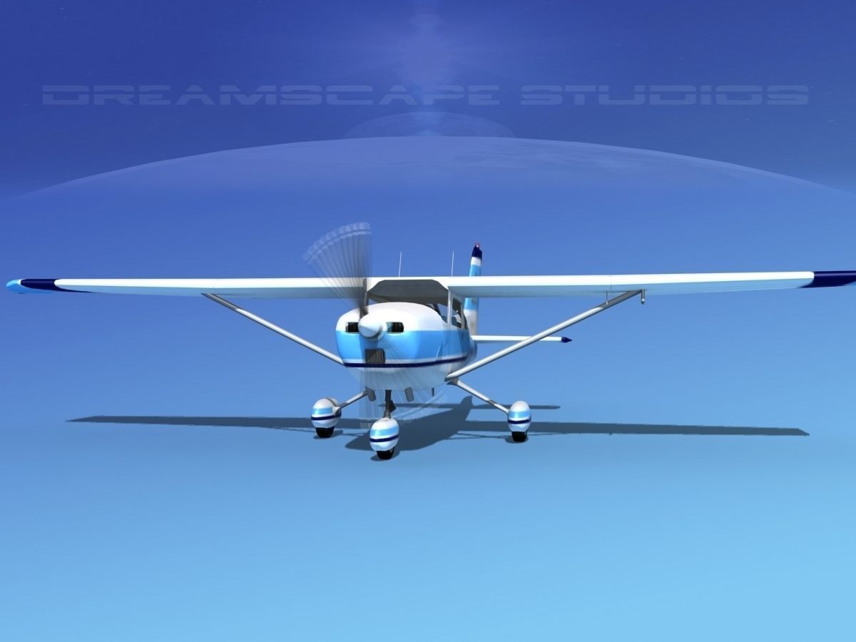 Cessna 172 Skyhawk 1976 V05 3D model_1