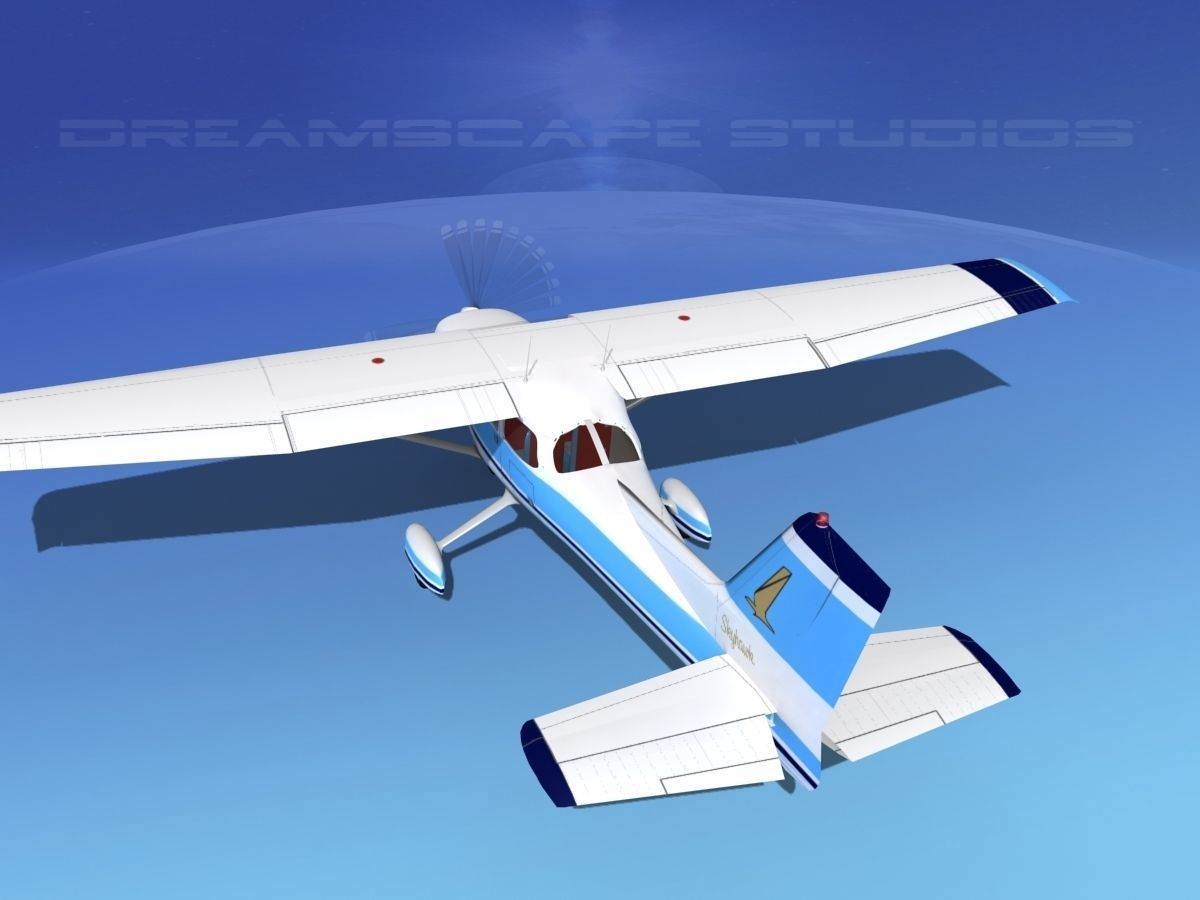 Cessna 172 Skyhawk 1976 V05 3D model_7