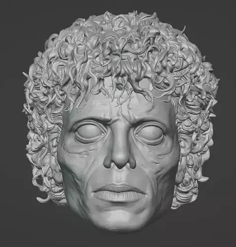 Michael Jackson Zombie  Head - Thriller 