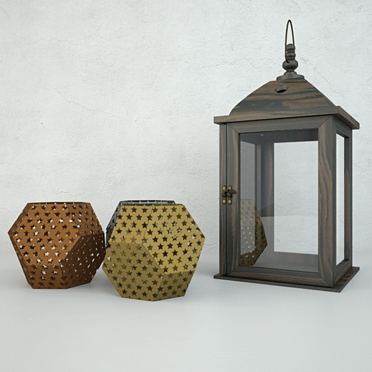 Lanterns by Jysk 3D model_4