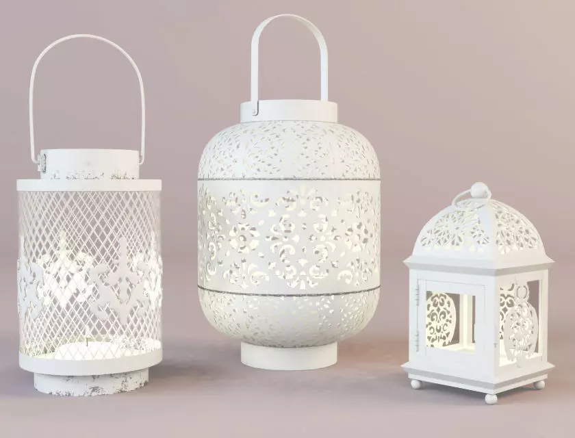 Lanterns by ZARA HOME 3D model