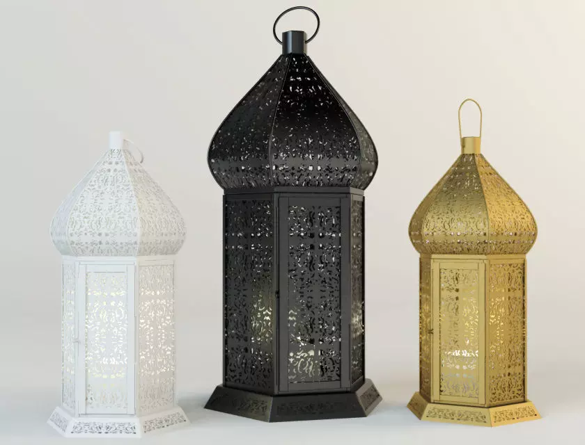 Lanterns by ZARA HOME 3D model_0