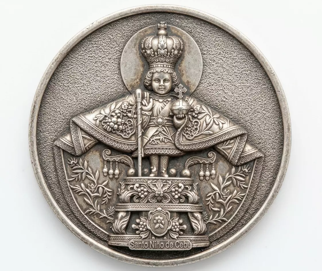 Santo Nino de Cebu Pendant 3D print model