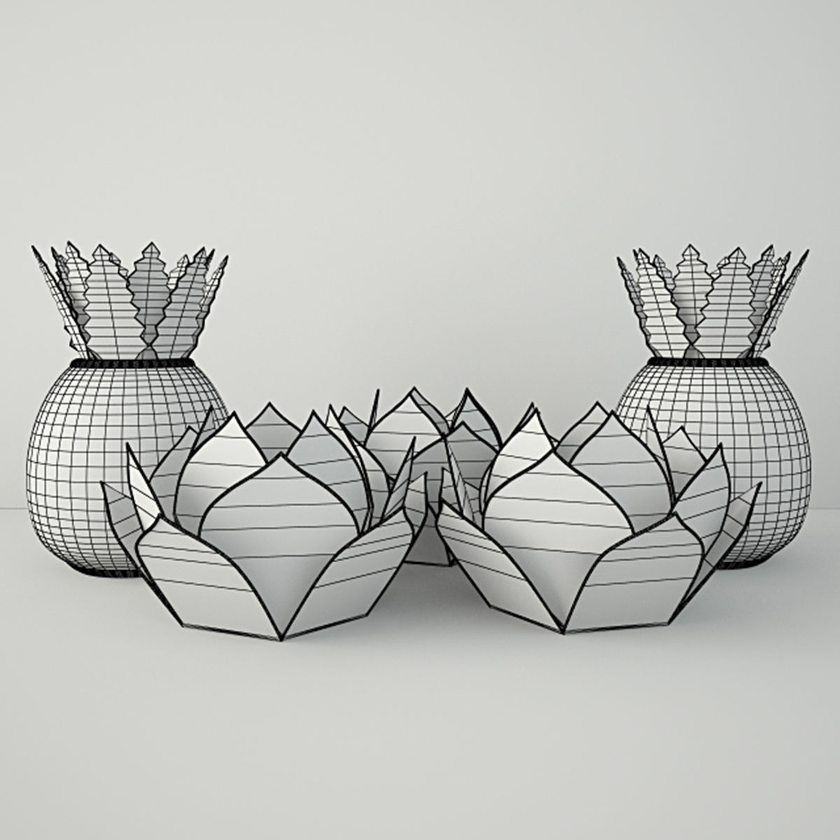 Lanterns by ZARA HOME 3D model_2