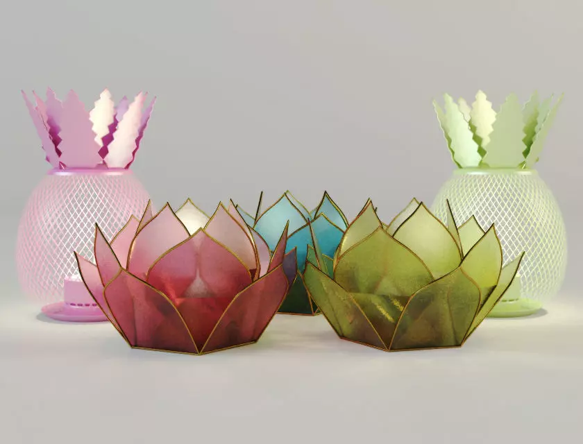 Lanterns by ZARA HOME 3D model_0