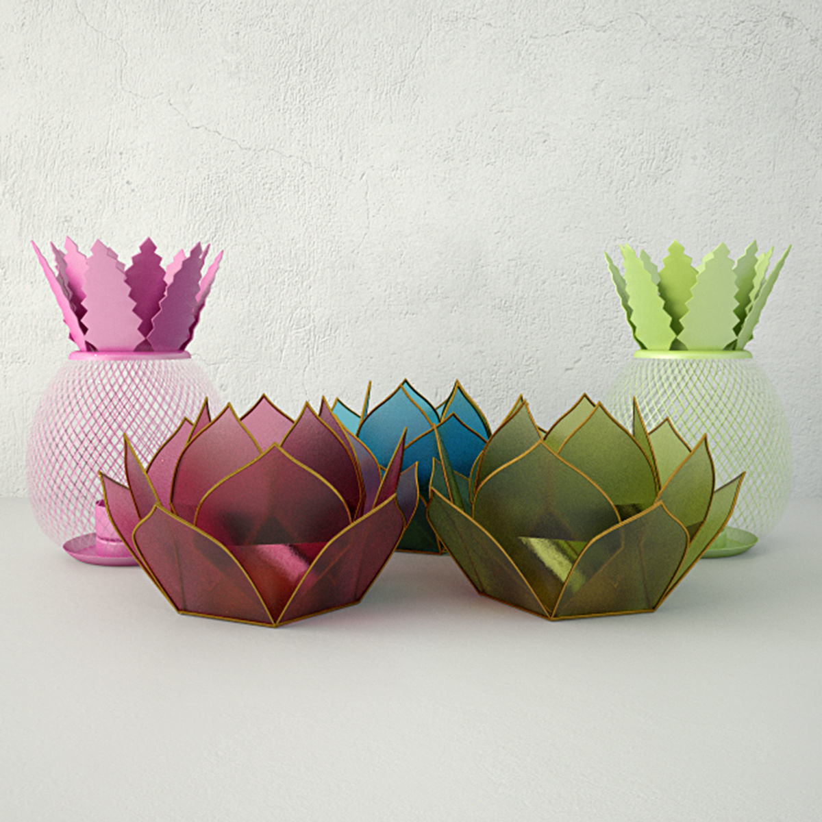 Lanterns by ZARA HOME 3D model_1