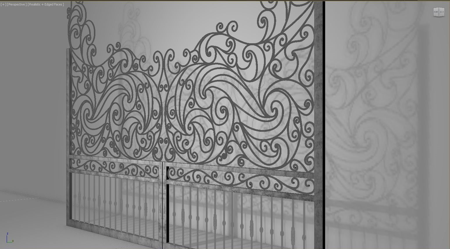 Iron Gate 3D model_6