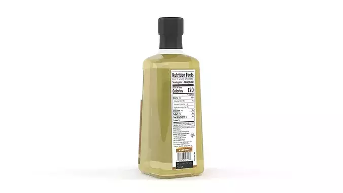 Organic Peanut Oil 3D model 5