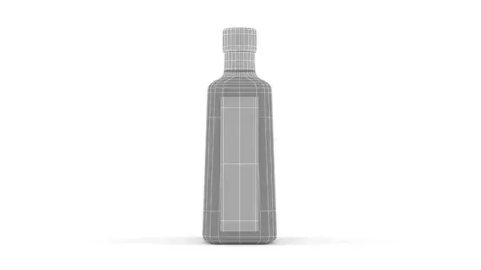 Organic Peanut Oil 3D model 7