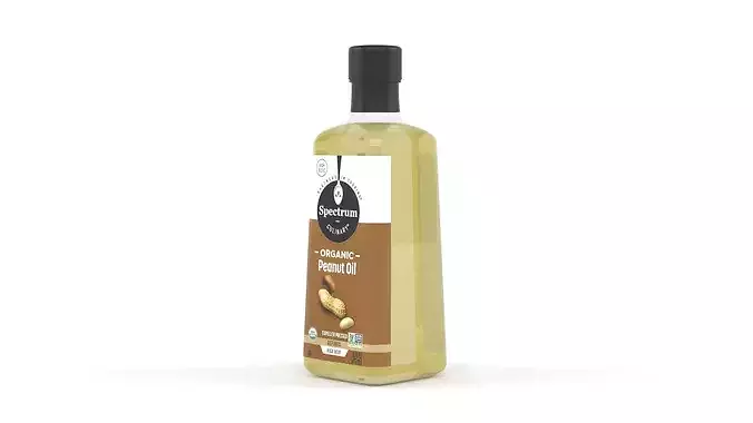 Organic Peanut Oil 3D model 3
