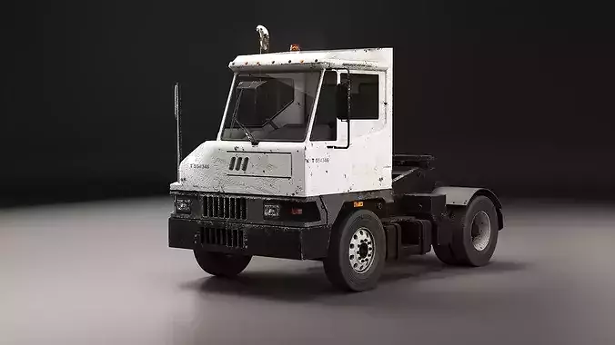 Aged Industrial Terminal Tractor Yard Truck PBR