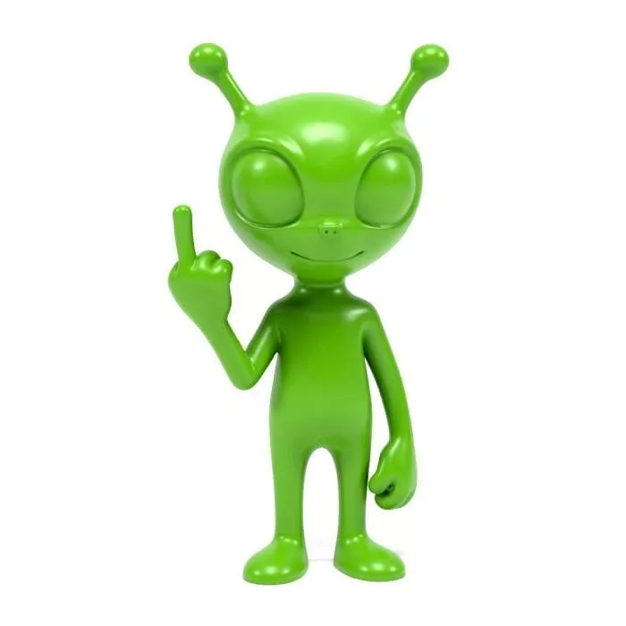 Funny alien 3D print model