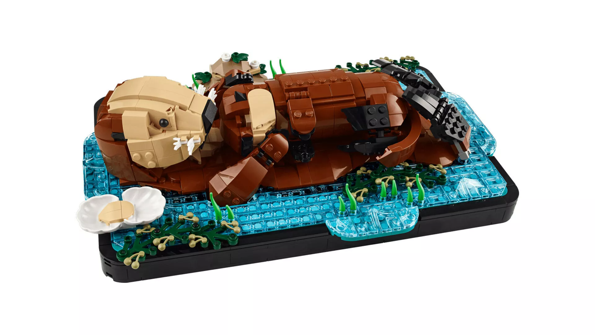 TwindBricks3D - 21366 Floating Sea Otters 3D print model