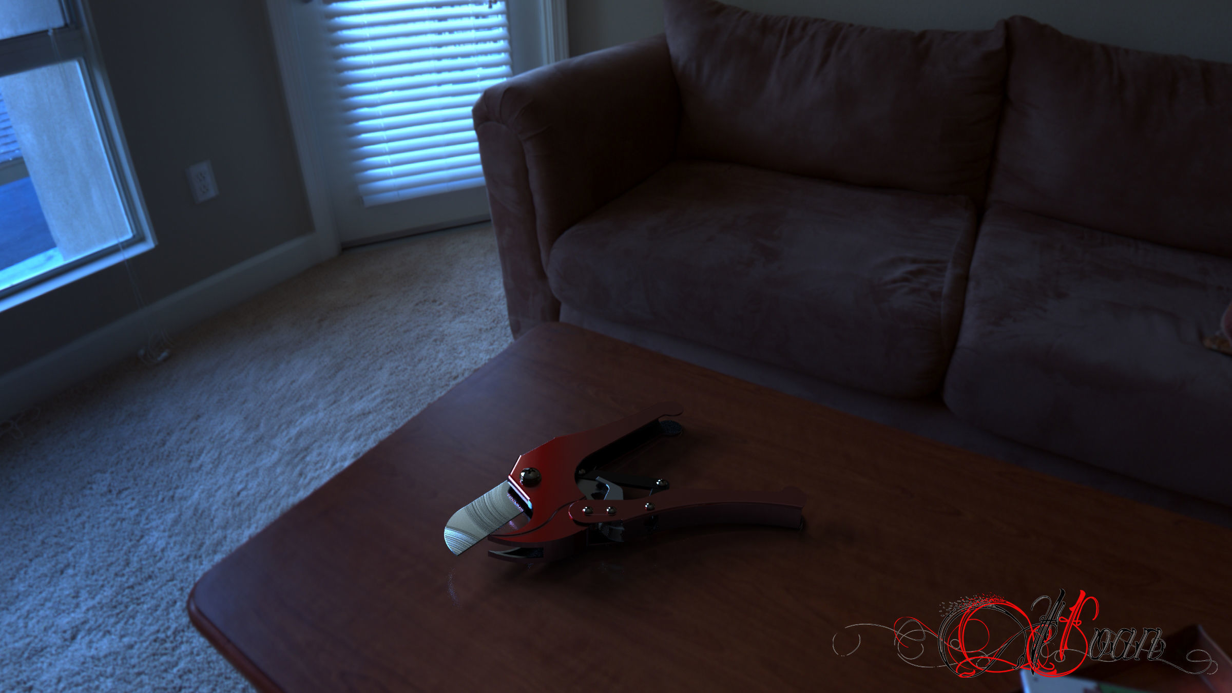 Pipe Cutter 3D model_8