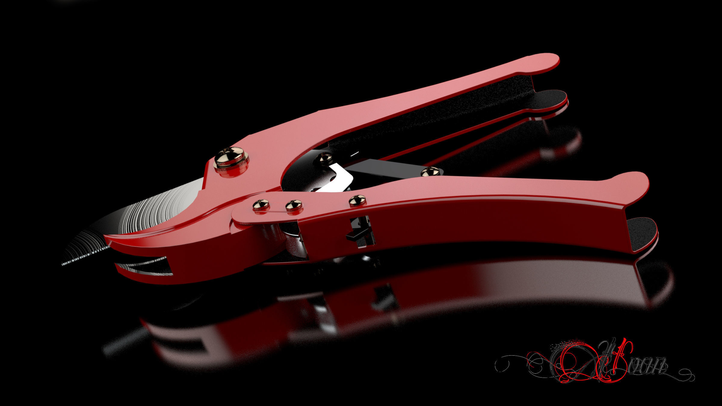 Pipe Cutter 3D model_3