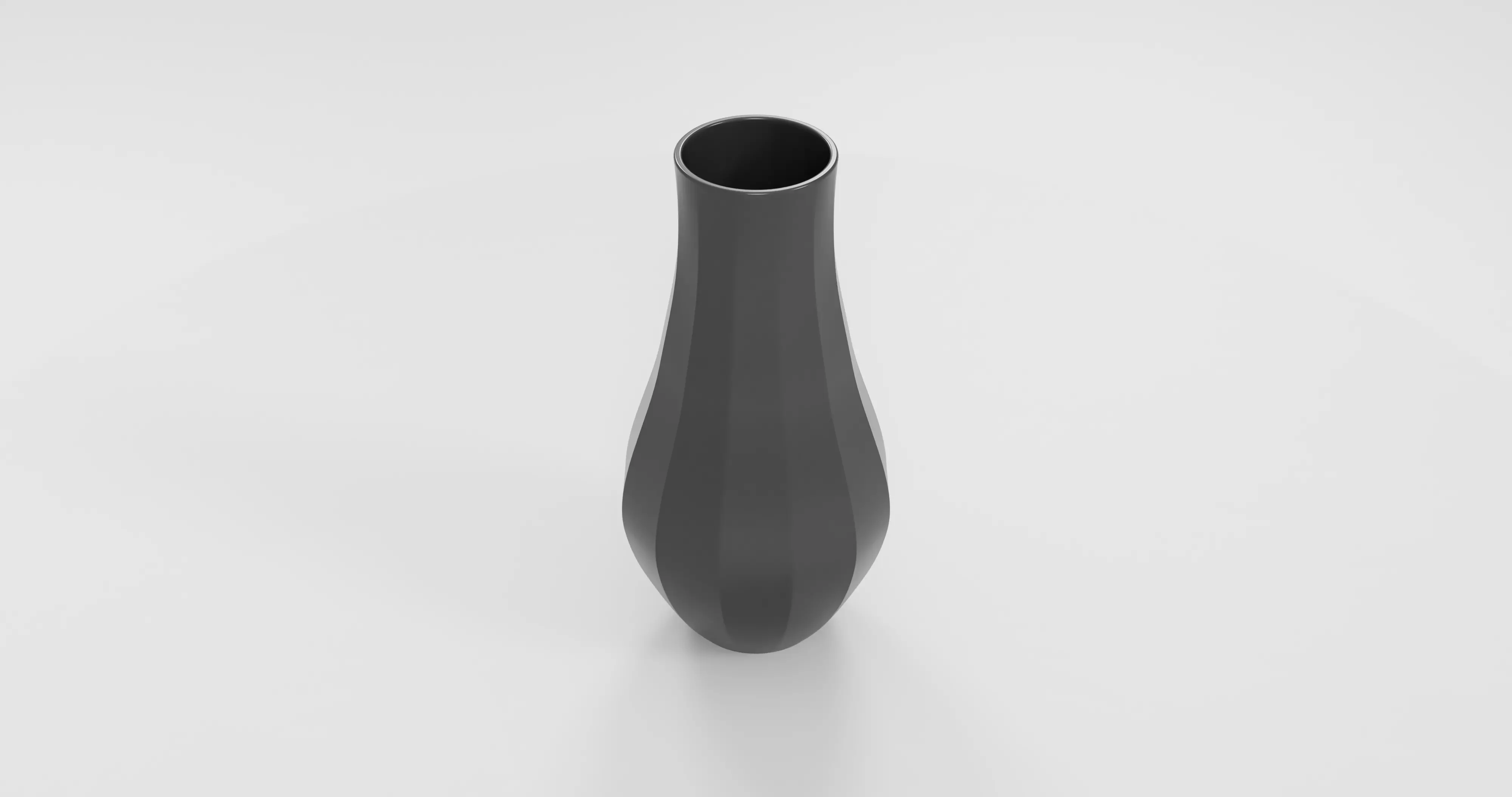 Aera Vase I - Elegant Contemporary Geometric Vase 3D print model