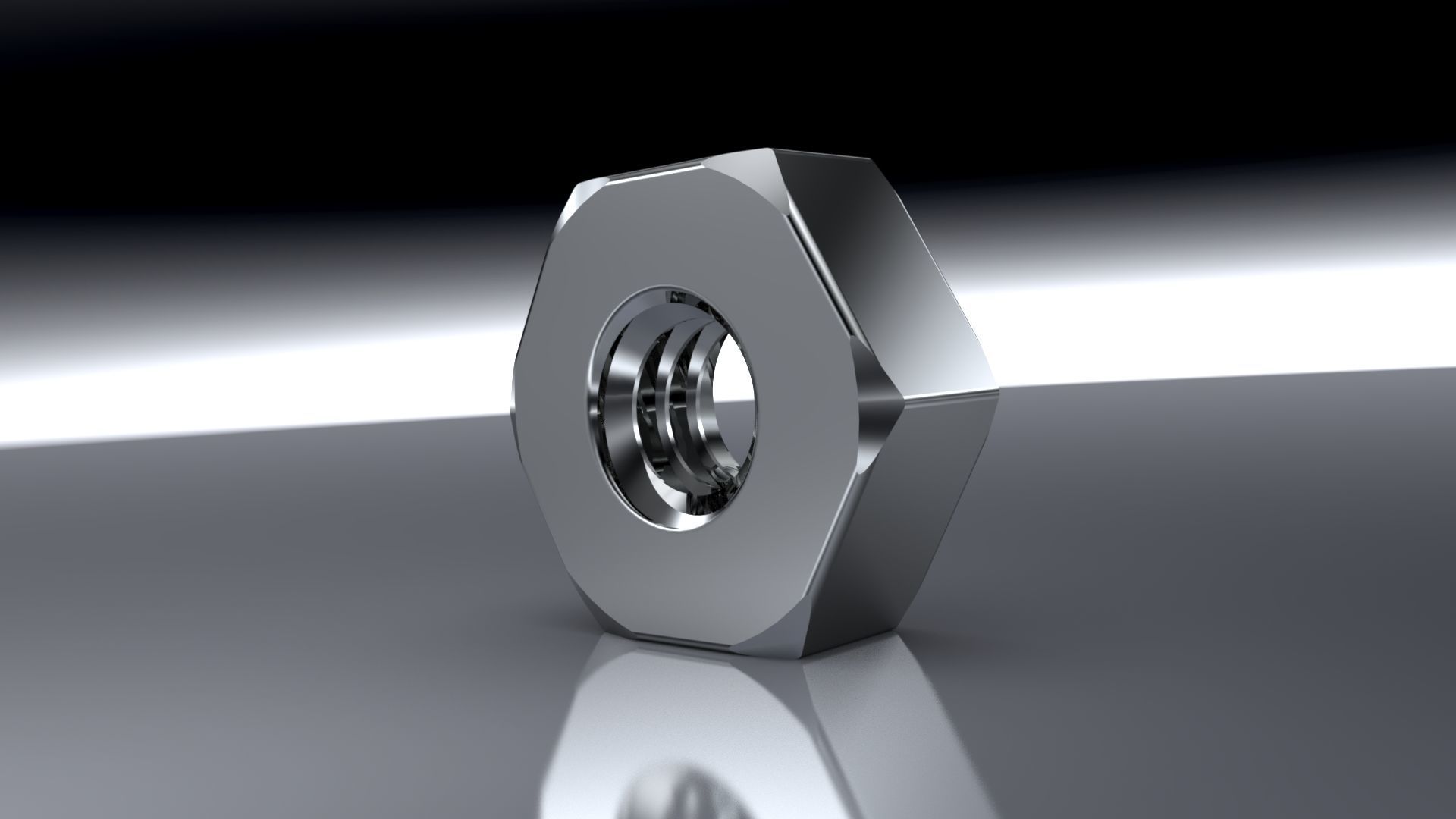 ALL METRIC NUTS IN ONE FILE 3D model_2