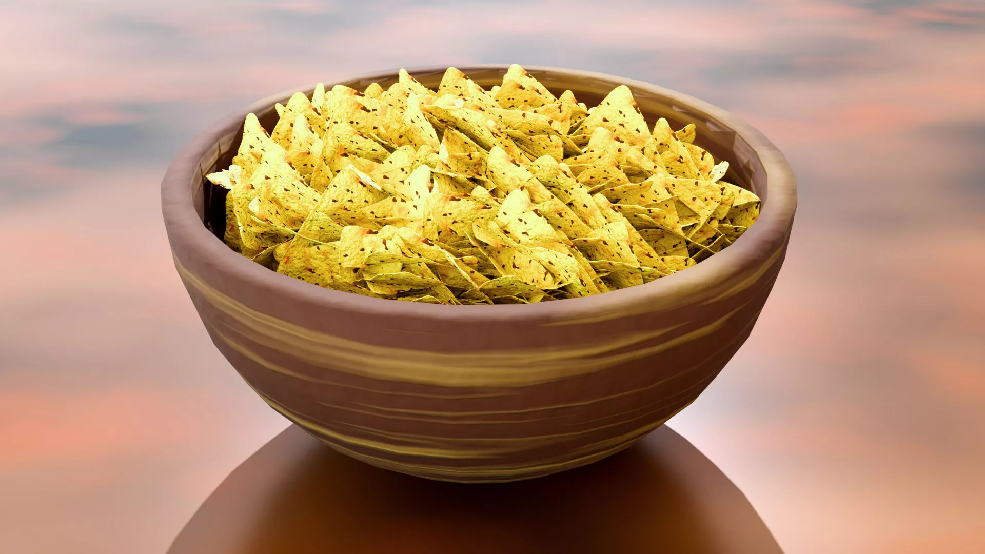 Tortilla Chips 3D model