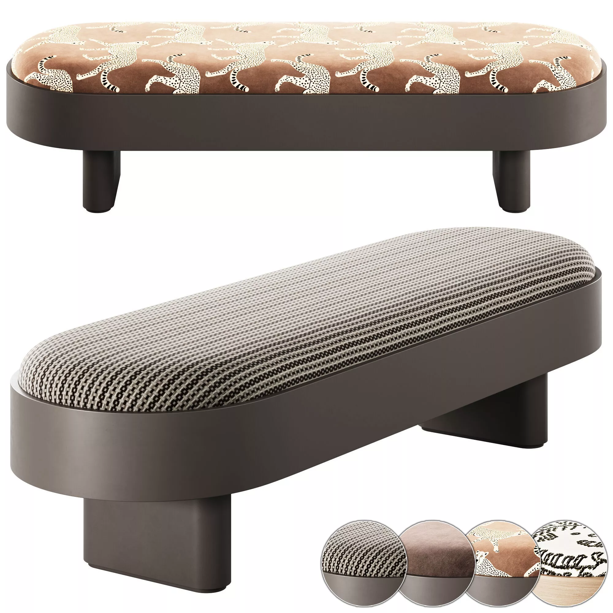 Delano Bench By ReDeco 3D model