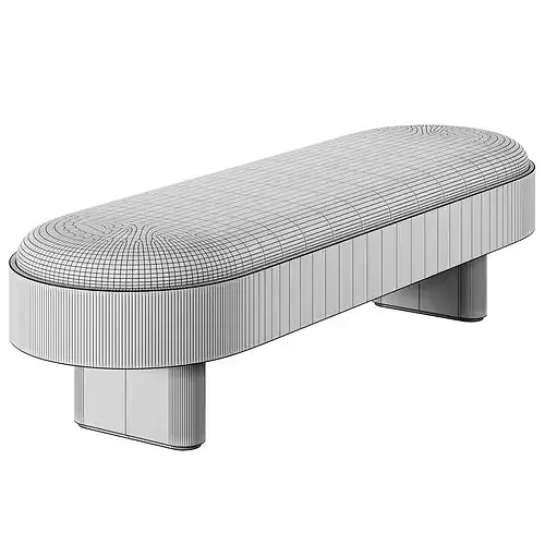 Delano Bench By ReDeco 3D model 6