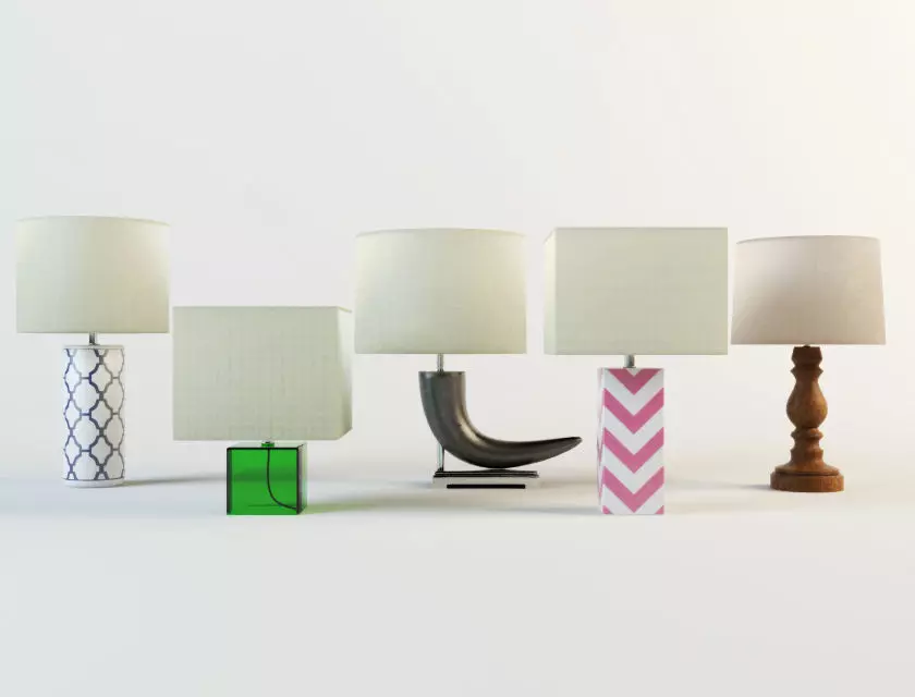 Table Lamps by ZARA HOME 2 3D model_0